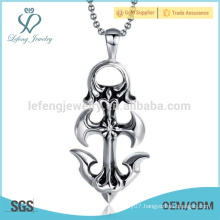 Good quality orthodox coptic cross pendant,unique cross silver om pendant